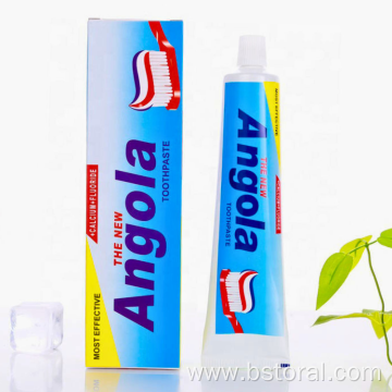 Non Fluoride 150g Angola Toothpaste with Free Toothbrush